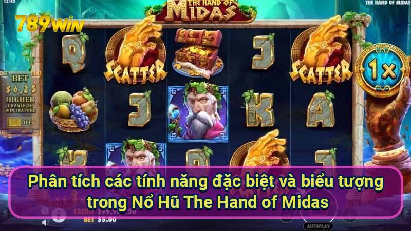 Nổ Hũ The Hand of Midas: Hướng dẫn & Chiến thuật thắng lớn 6 phan-tich-cac-tinh-nang-dac-biet-va-bieu-tuong-trong-no-hu-the-hand-of-midas